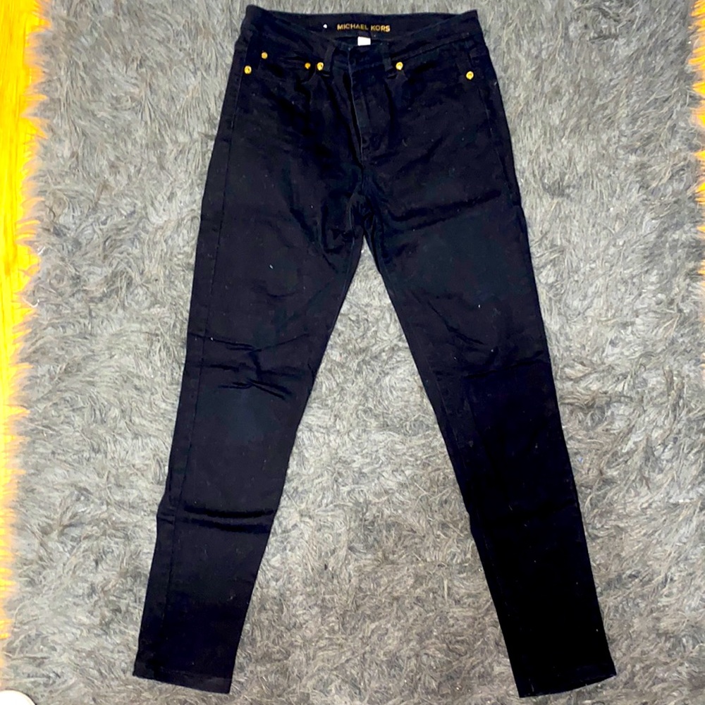 Michael Kors Black skinny jeans